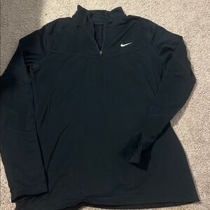 Nike Black dry fit Long-Sleeve Pullover